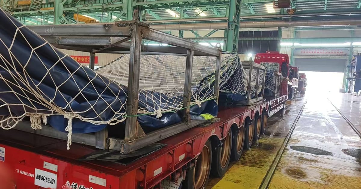 WR Logistics is transporting seven hemispherical heads from China to Kazakhstan for the Silleno Project