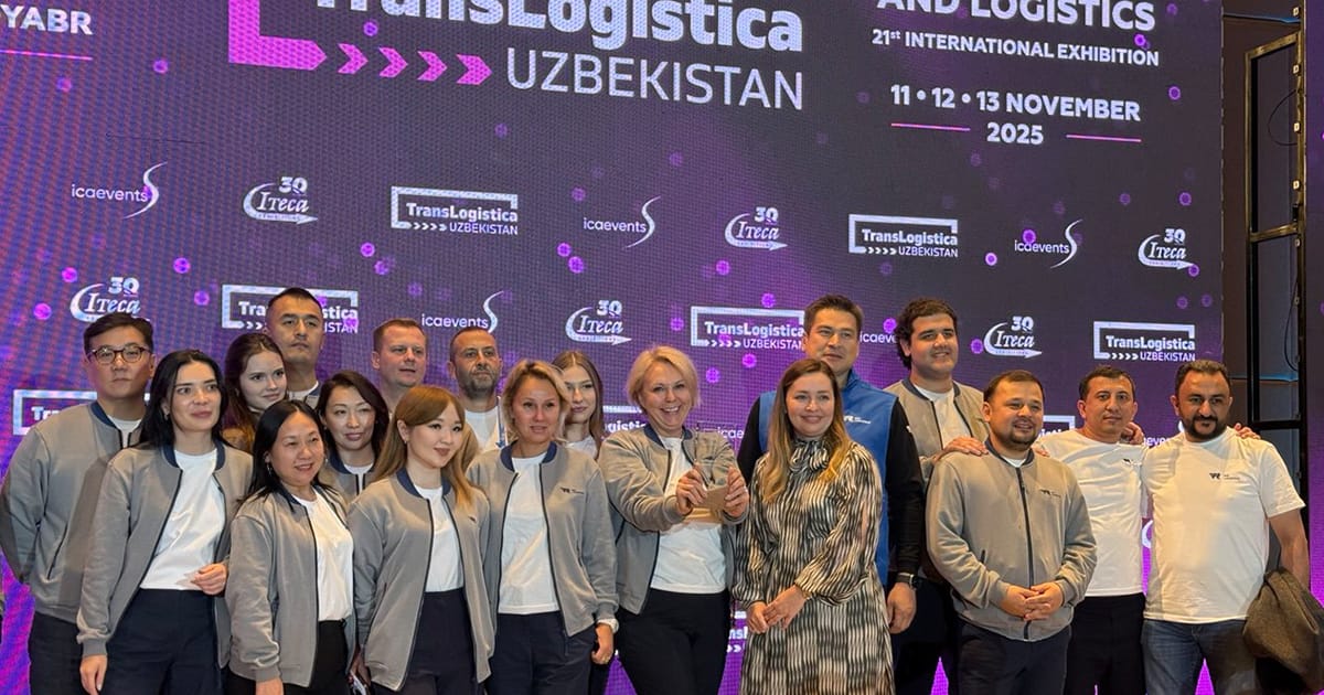 WR Logistics team attending TransLogistica Uzbekistan 2025 in Tashkent